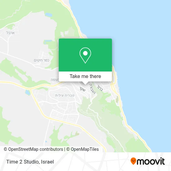 Time 2 Studio map