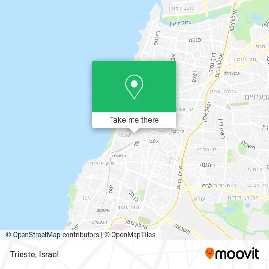 Trieste map