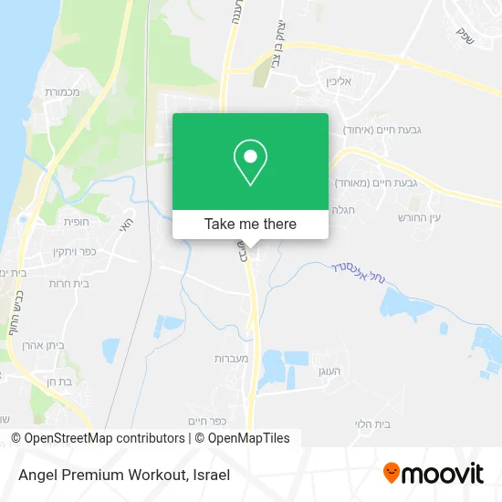 Angel Premium Workout map