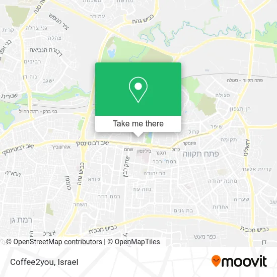 Coffee2you map