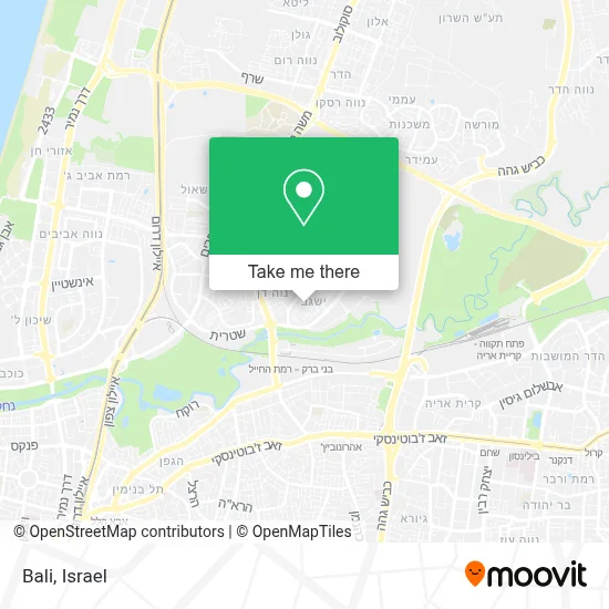 Bali map
