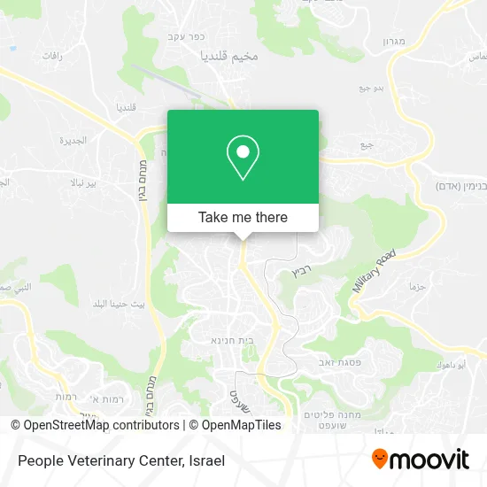 People Veterinary Center map