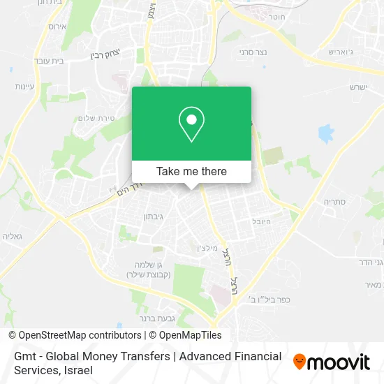 Gmt - Global Money Transfers | Advanced Financial Services map