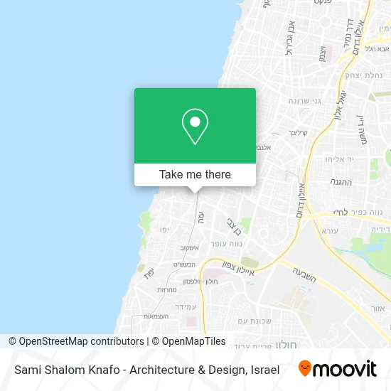 Sami Shalom Knafo - Architecture & Design map