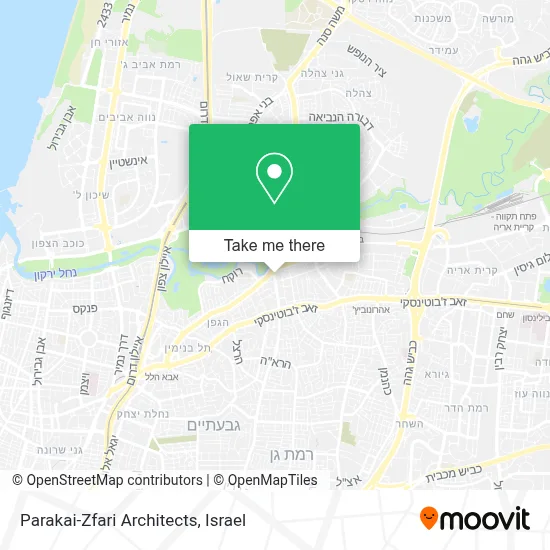 Parakai-Zfari Architects map