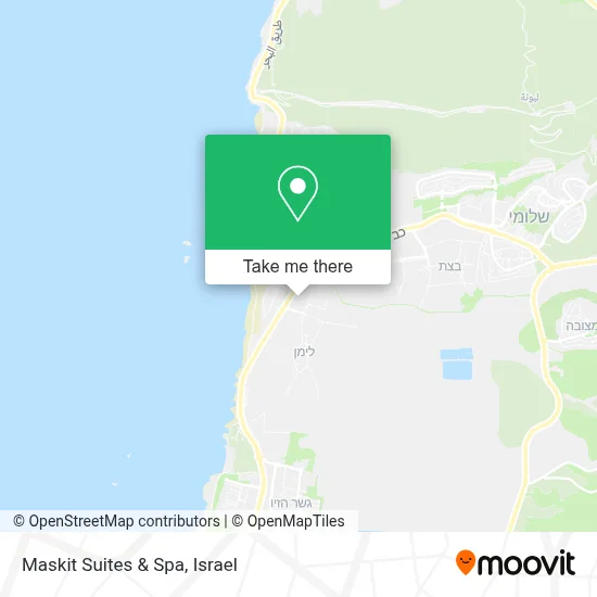 Maskit Suites & Spa map