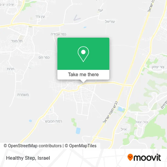 Healthy Step map