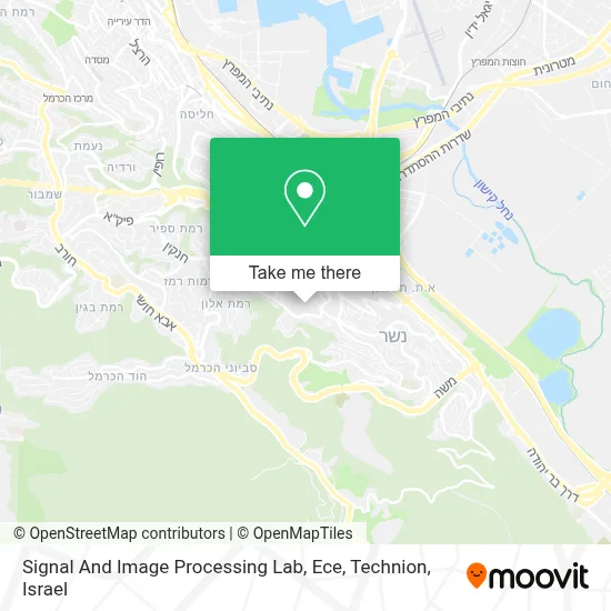 Signal And Image Processing Lab, Ece, Technion map
