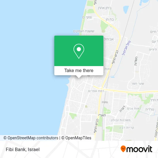 Fibi Bank map