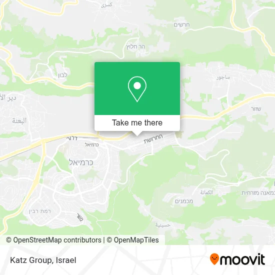 Katz Group map