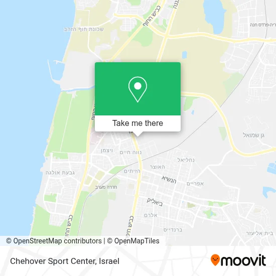 Chehover Sport Center map