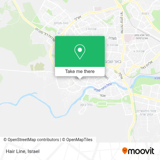 Hair Line map