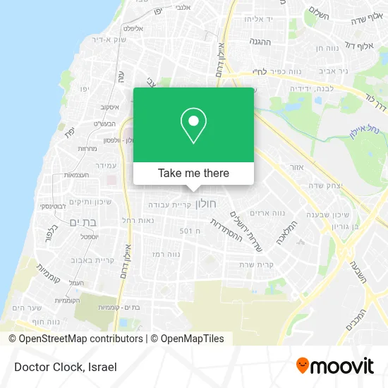 Doctor Clock map