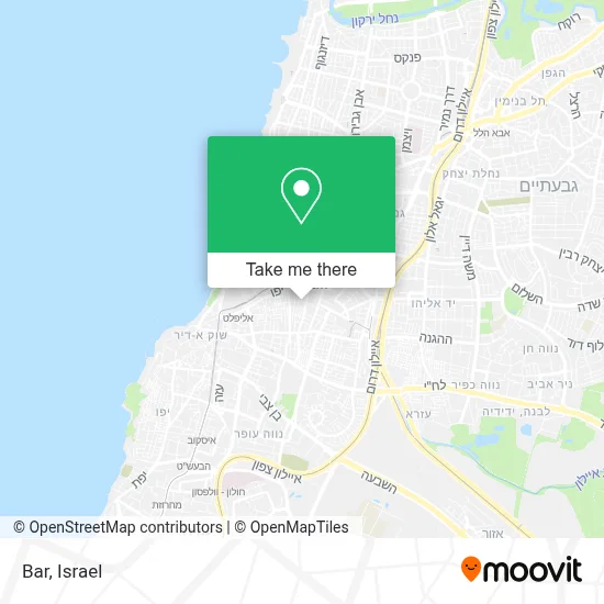 Bar map