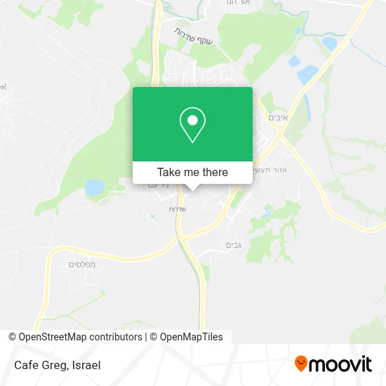 Cafe Greg map