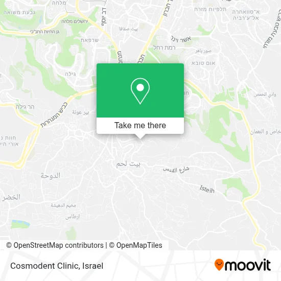 Cosmodent Clinic map