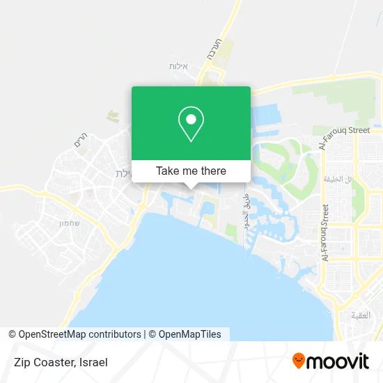 Zip Coaster map