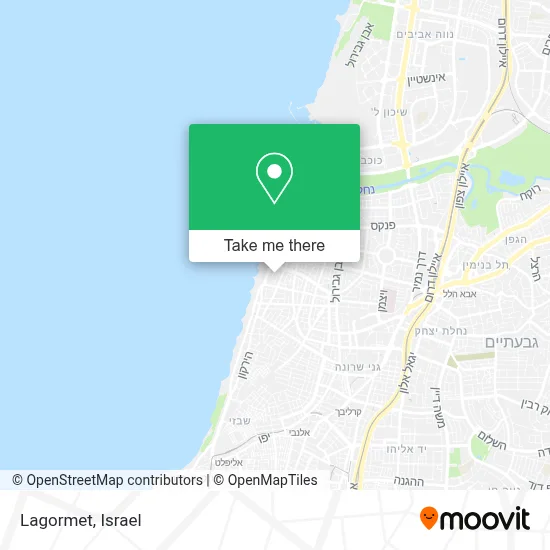 Lagormet map
