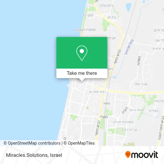 Miracles.Solutions map