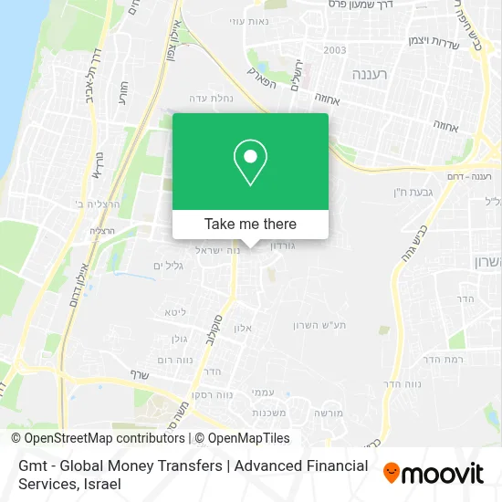 Gmt - Global Money Transfers | Advanced Financial Services map