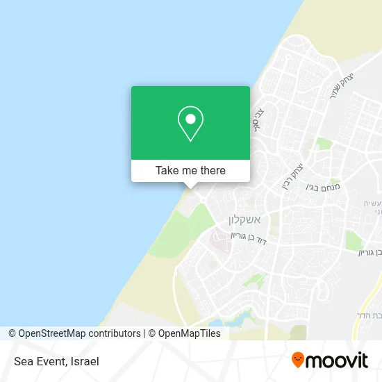 Sea Event map