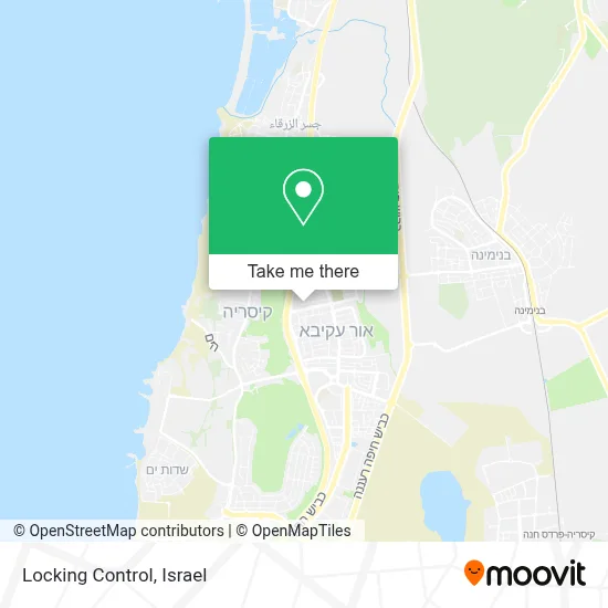 Locking Control map