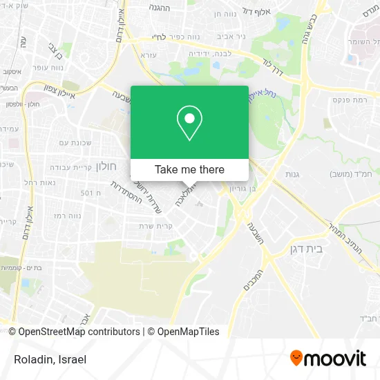Roladin map