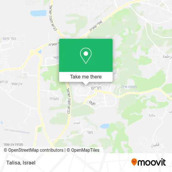 Talisa map