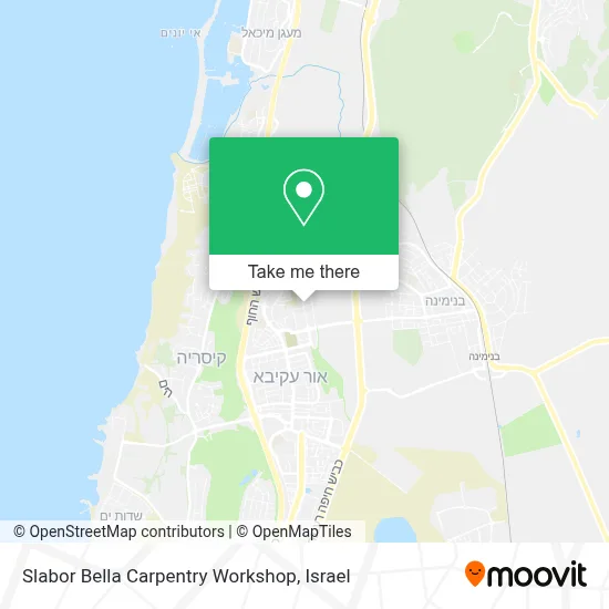 Slabor Bella Carpentry Workshop map