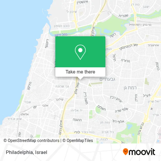 Philadelphia map