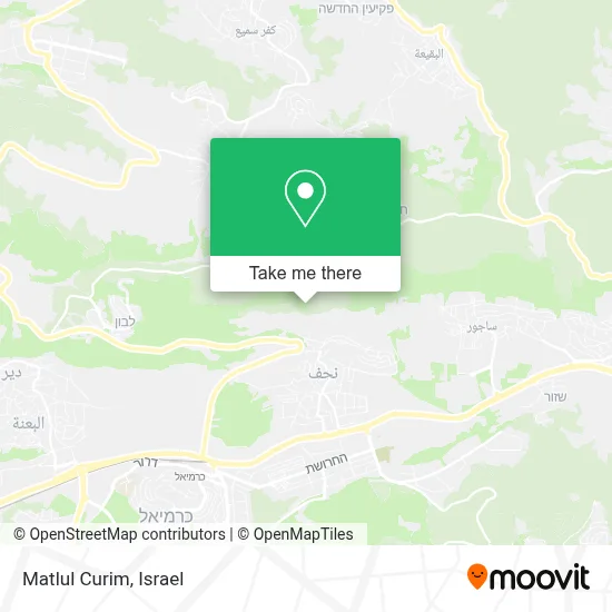 Matlul Curim map