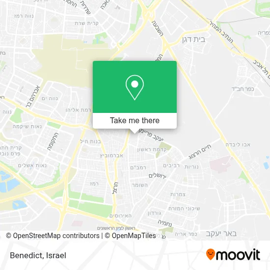 Benedict map