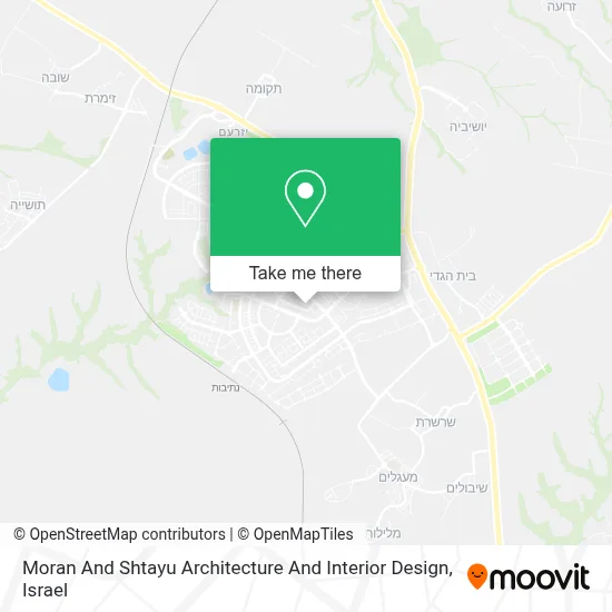 Moran And Shtayu Architecture And Interior Design map