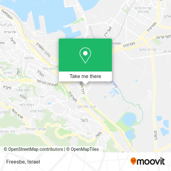 Freesbe map