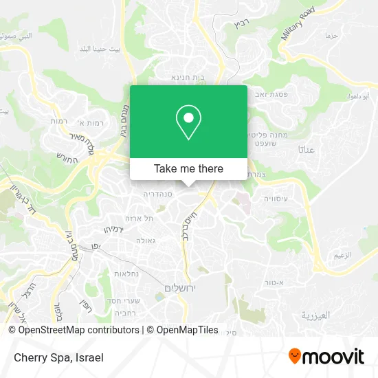 Cherry Spa map