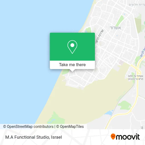 M.A Functional Studio map