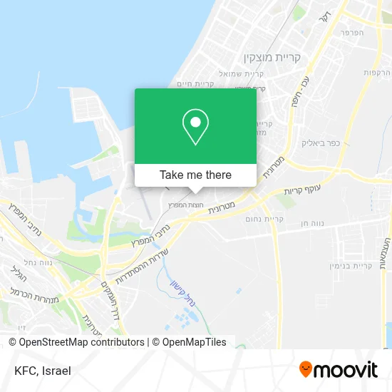 KFC map