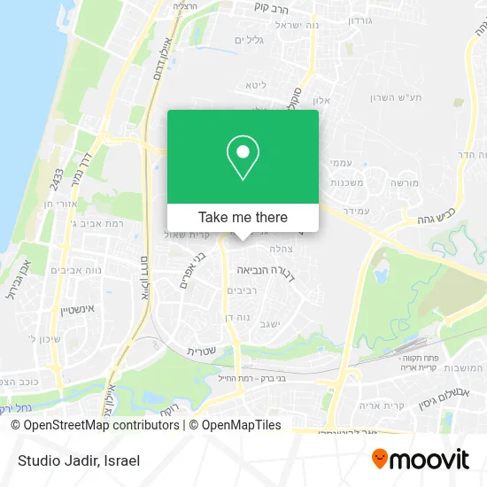Studio Jadir map