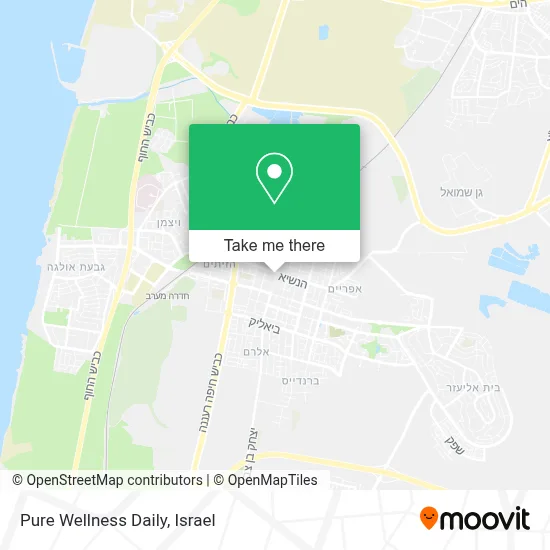 Pure Wellness Daily map