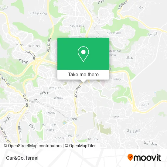 Car&Go map