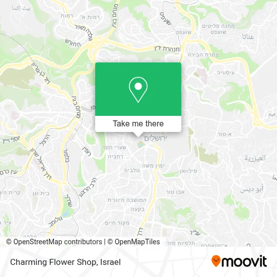 Charming Flower Shop map