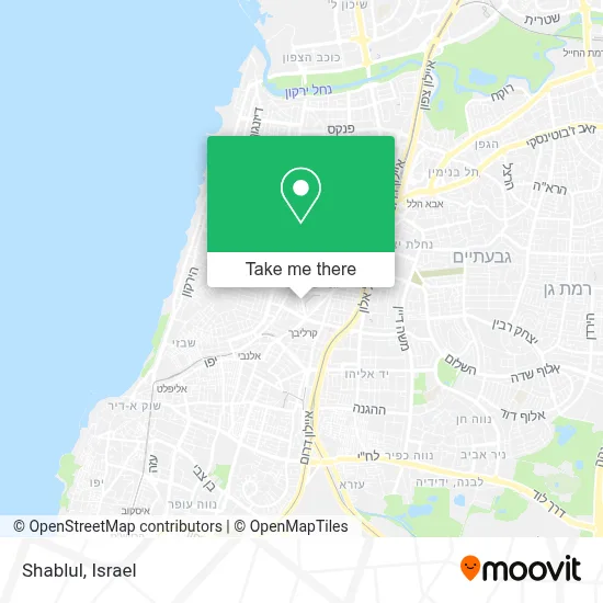 Shablul map