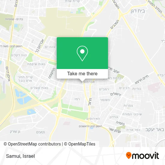 Samui map