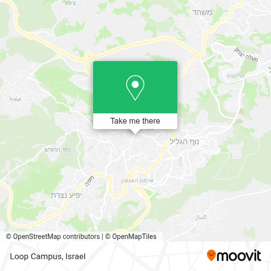 Loop Campus map