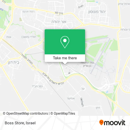 Boss Store map