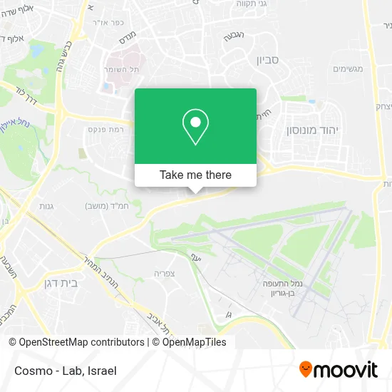 Cosmo - Lab map