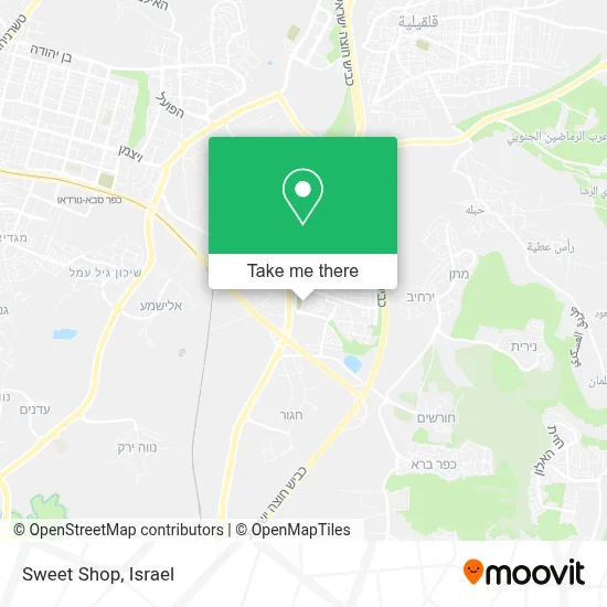 Sweet Shop map