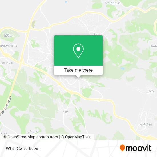 Whb.Cars map