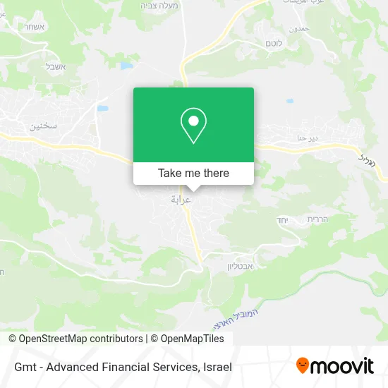 Gmt - Advanced Financial Services map