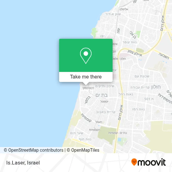 Is.Laser map